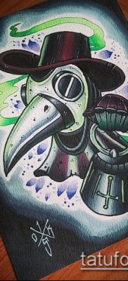 Fotó a Plague Doctor tetoválásról - 16062017 - példa - 085 Tattoo Plague Doctor