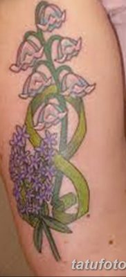 Fotó rajz tetováló virág harang 2018.08.10. №036 - virág harang tetoválás -