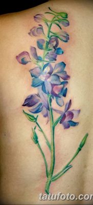 Fotó rajz tetováló virág harang 2018.08.10. №031 - virág harang tetoválás -