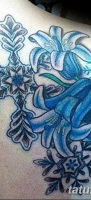 Fotó rajz tetováló virág harang 2018. 08. 10. №030 - virág harang tetoválás -