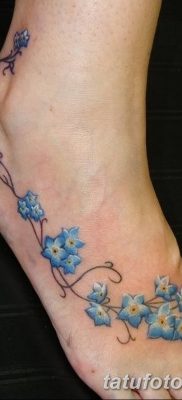Fotó rajz tetováló virág harang 2018.08.10. №027 - virág harang tetoválás -