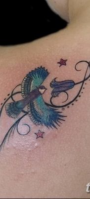 Fotó rajz tetováló virág harang 2018.08.10. №009 - virág harang tetoválás -