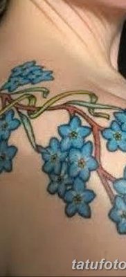 Fotó rajz tetováló virág harang 2018.10.08. №008 - virág harang tetoválás -