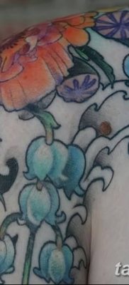 Fotó rajz tetováló virág harang 2018.08.10. №006 - virág harang tetoválás -