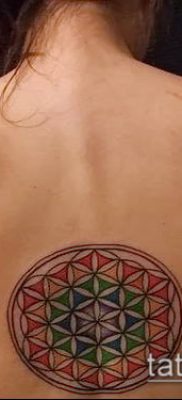 fotó tetováló virág li (jelentése) - példa rajz - 068