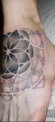 fotó tetoválás virág li (jelentése) - példa rajz - 062