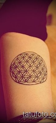 fotó tetováló virágról li (jelentése) - példa rajz - 055