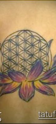 fotó tetováló virágról li (jelentése) - példa rajz - 042