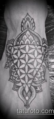 fotó tetováló virágról li (jelentése) - példa rajz - 039