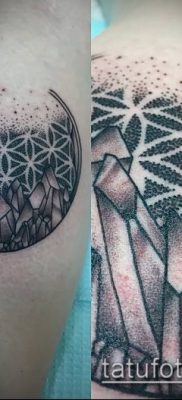 fotó tetováló virágról li (jelentése) - példa rajz - 023