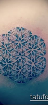 fotó tetováló virágról li (jelentése) - példa rajz - 007