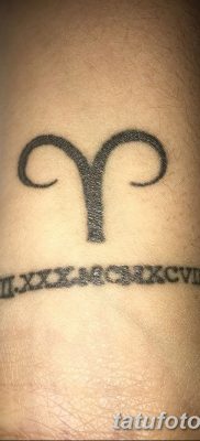 zdjęcie daty urodzenia tatuażu z 11.10.2017 №112 - Data urodzenia tatuażu -