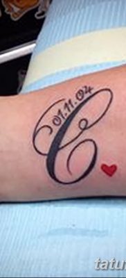 zdjęcie daty urodzenia tatuażu z 11.10.2017 №114 - Data urodzenia tatuażu -
