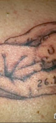 zdjęcie daty urodzenia tatuaż z 11.10.2017 №125 - Data urodzenia tatuaż -