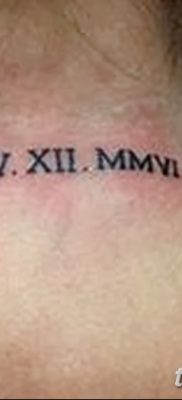 zdjęcie daty urodzenia tatuażu z 11.10.2017 №133 - Data urodzenia tatuażu -