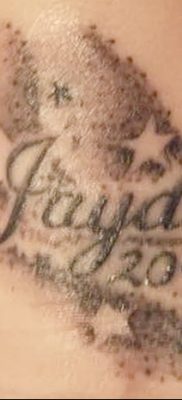 zdjęcie daty urodzenia tatuaż z 11.10.2017 №154 - Data urodzenia tatuaż -