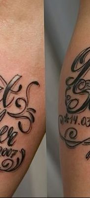 zdjęcie daty urodzenia tatuażu z 11.10.2017 №157 - Data urodzenia tatuażu -