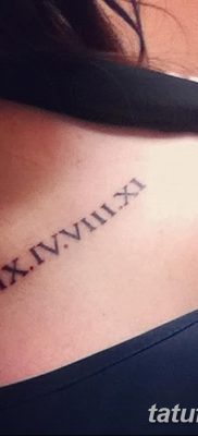 zdjęcie daty urodzenia tatuażu z 11.10.2017 №164 - Data urodzenia tatuażu -