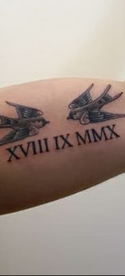 zdjęcie daty urodzenia tatuażu z 11.10.2017 №167 - Data urodzenia tatuażu -