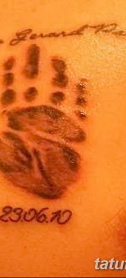 zdjęcie daty urodzenia tatuażu z 11.10.2017 №168 - Data urodzenia tatuażu -