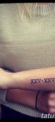 zdjęcie daty urodzenia tatuażu z 11.10.2017 №008 - Data urodzenia tatuażu -