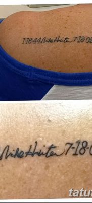 zdjęcie daty urodzenia tatuażu z 11.10.2017 №009 - Data urodzenia tatuażu -