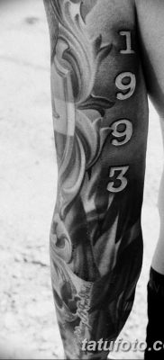 zdjęcie daty urodzenia tatuażu z 11.10.2017 №014 - Data urodzenia tatuażu -