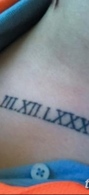zdjęcie daty urodzenia tatuażu z 11.10.2017 №025 - Data urodzenia tatuażu -