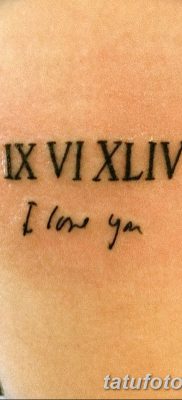 zdjęcie daty urodzenia tatuażu z 11.10.2017 №033 - Data urodzenia tatuażu -