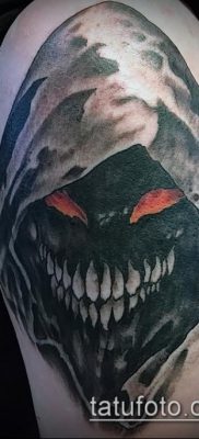 снимка на татуировка на демон (стойност) - пример за интересна рисунка на татуировка - 050