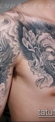 снимка на татуировка на демон (стойност) - пример за интересна рисунка на татуировка - 035