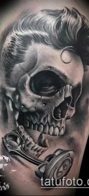 снимка на татуировка на демон (стойност) - пример за интересна рисунка на татуировка - 026