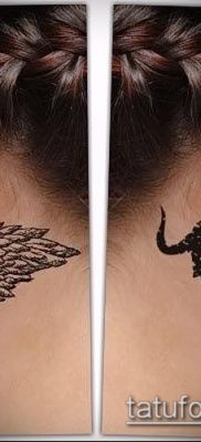 снимка на татуировка на демон (стойност) - пример за интересна рисунка на татуировка - 025