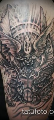 снимка на татуировка на демон (стойност) - пример за интересна рисунка на татуировка - 024