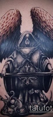 снимка на татуировка на демон (стойност) - пример за интересна рисунка на татуировка - 017