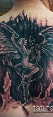 снимка на татуировка на демон (стойност) - пример за интересна рисунка на татуировка - 013