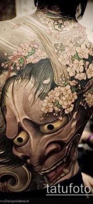 снимка на татуировка на демон (стойност) - пример за интересна рисунка на татуировка - 012