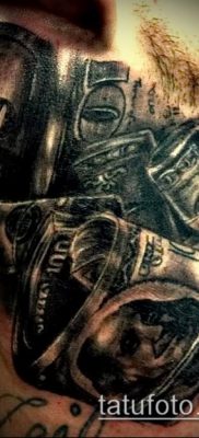 fotó tetoválás pénz (jelentése) - példa rajz - 071