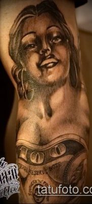 fotó tetoválás pénz (jelentése) - példa rajz - 064