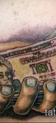 fotó tetoválás pénz (jelentése) - példa rajz - 062