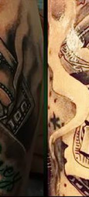 fotó tetoválás pénz (jelentése) - példa rajz - 059