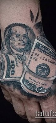 fotó tetoválás pénz (jelentése) - példa rajz - 055