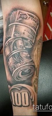 fotó tetoválás pénz (jelentése) - példa rajz - 052