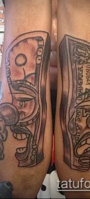 fotó tetoválás pénz (jelentése) - példa rajz - 043