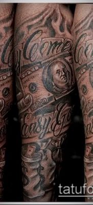 fotó tetoválás pénz (jelentése) - példa rajz - 037