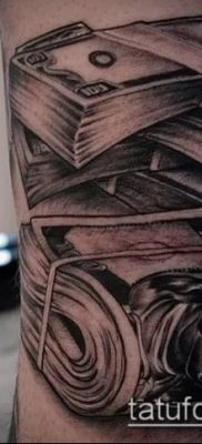 fotó tetoválás pénz (jelentése) - példa rajz - 035