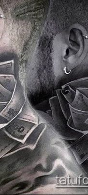 fotó tetoválás pénz (jelentése) - példa rajz - 033