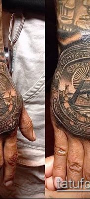 tetoválás pénz fotó (jelentése) - példa rajz - 002