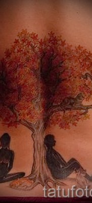 Fotó a fa tetoválásról - rajz a tetováláshoz 09122015 # 172