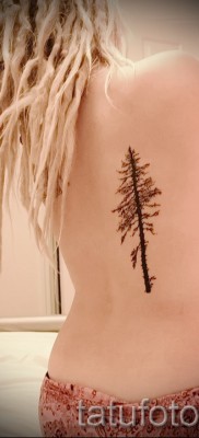 Fotó a fa tetoválásról - rajz a tetováláshoz 09122015 # 166